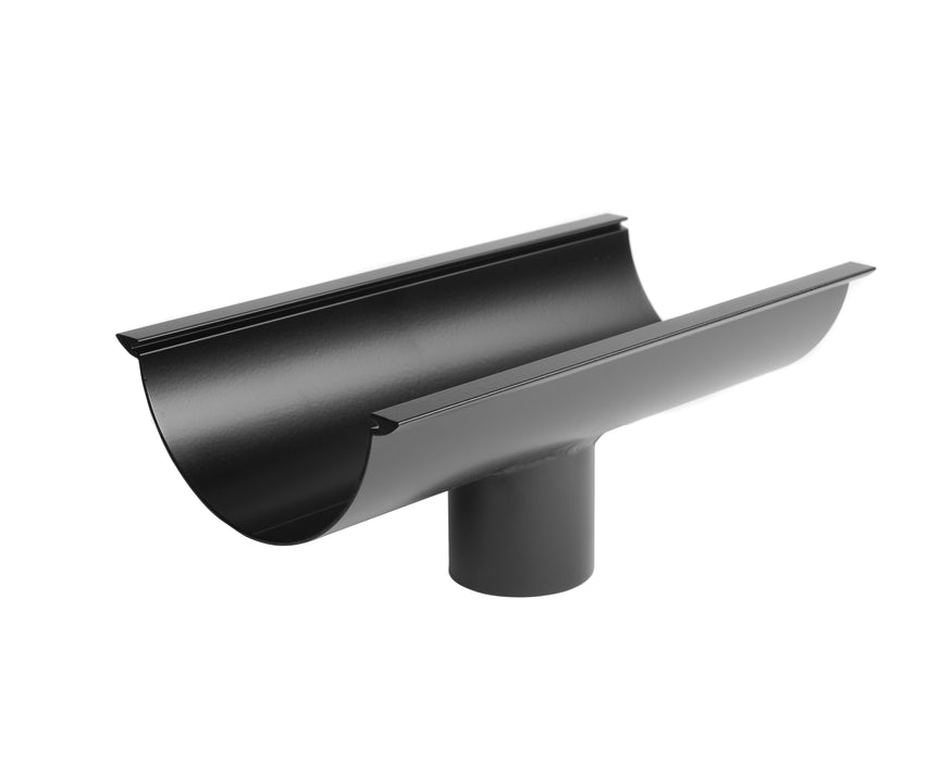 Alumasc AX SnapFix - Deep Run Extruded Aluminium Beaded Running Outlet - Aluminium Gutters Direct