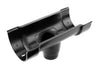 Alumasc Heritage - Beaded Deep Run Cast Aluminium Running Outlet Double Spigot - Aluminium Gutters Direct