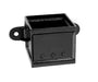 Alumasc Heritage - Square Cast Aluminium Square Socket With Ears - Aluminium Gutters Direct