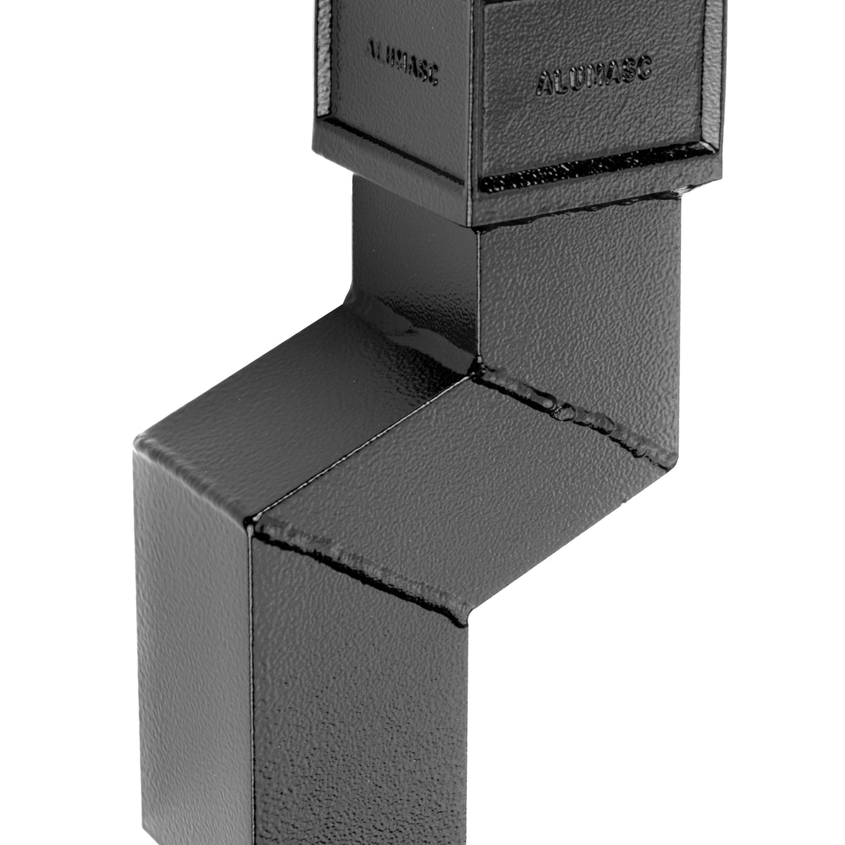 Alumasc Heritage - Square Cast Aluminium Socketed Offset Pipe