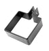 Alumasc Heritage Square Cast Aluminium Pipe Clip Extension Base - Aluminium Gutters Direct