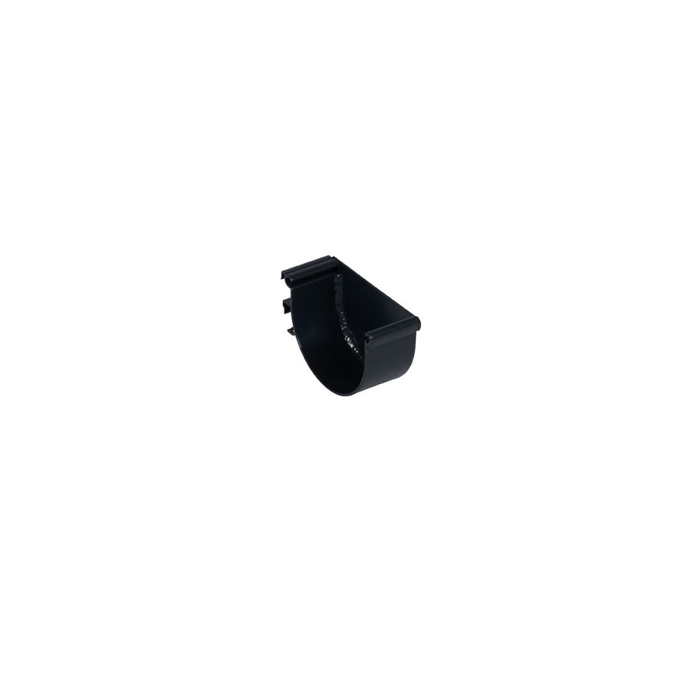Alumasc Aqualine Deep Run Extruded Aluminium Right-Hand Stop End - Aluminium Gutters Direct