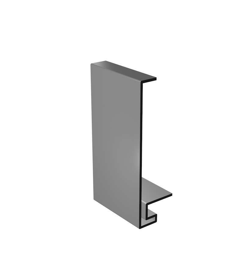Alumasc Skyline Fascia SF6 - Loose Union - Aluminium Gutters Direct