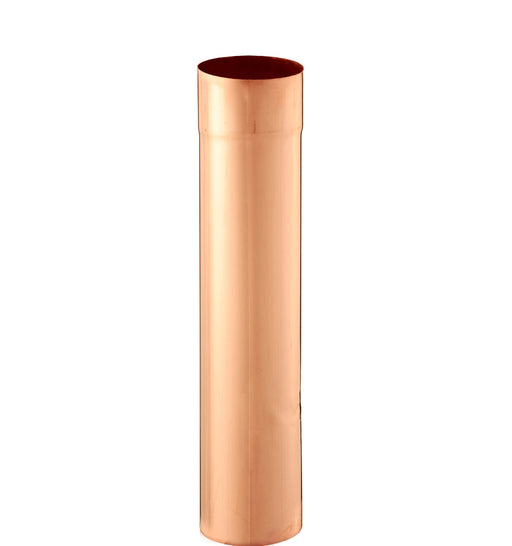 Alumasc Infinity Copper - Circular Downpipes x 3m - Aluminium Gutters Direct