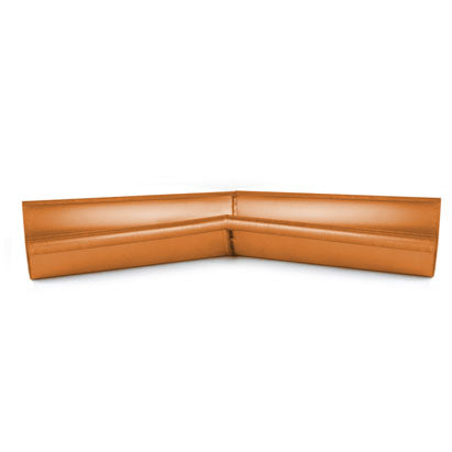 Alumasc Infinity Copper - Half Round 135° Internal Angles - Aluminium Gutters Direct