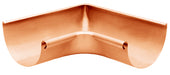 Alumasc Infinity Copper - Half Round 90° Internal Angles - Aluminium Gutters Direct