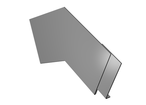 Alumasc Skyline Fascia SAFE02 - Apex/Raking Angles - Aluminium Gutters Direct