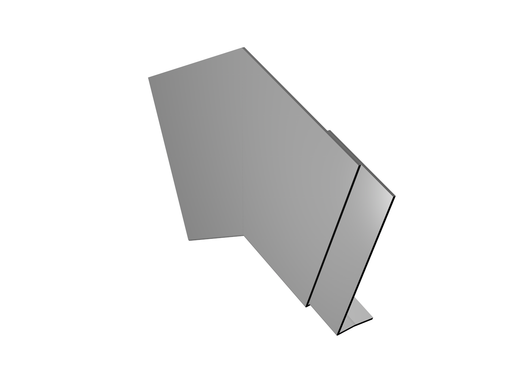 Alumasc Skyline Fascia SF2 - Apex/Raking Angles - Aluminium Gutters Direct