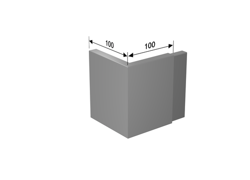 Alumasc Skyline Fascia SF7 - Fascia Corner - Aluminium Gutters Direct