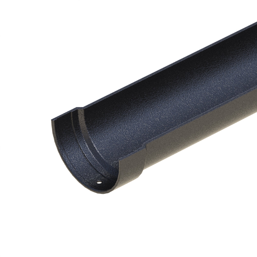 Alumasc Apex Heritage - 5"x3" Deepflow Cast Iron Gutter X 1.83m (6') - Aluminium Gutters Direct