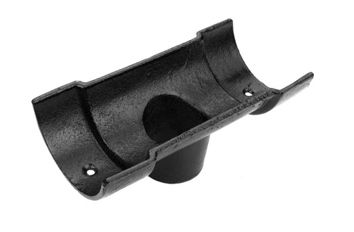Alumasc Apex Heritage - Half Round Cast Iron Running Outlet - Aluminium Gutters Direct