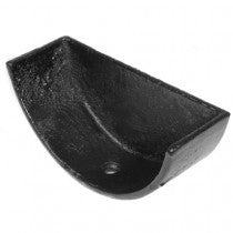 Alumasc Apex Heritage - Half Round Cast Iron Internal Stop End - Aluminium Gutters Direct