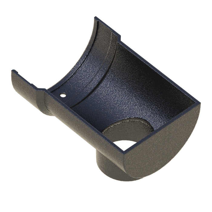 Alumasc Apex Heritage - 5"x3" Deepflow Cast Iron External Stop End Outlets - Aluminium Gutters Direct