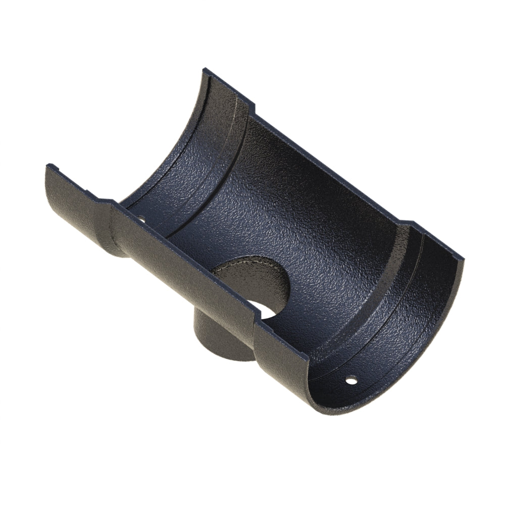Alumasc Apex Heritage - 5"x3" Deepflow Cast Iron Running Outlet - Aluminium Gutters Direct
