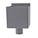 Alumasc Infinity Quartz Zinc - Contemporary Hopper Head - Aluminium Gutters Direct