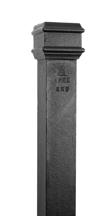 Alumasc Apex Heritage - Cast Iron Square Downpipe (Without Ears) - Aluminium Gutters Direct