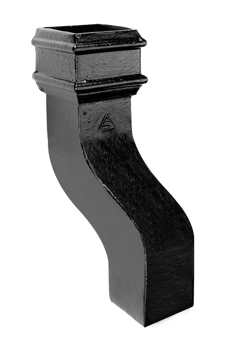 Alumasc Apex Heritage - Cast Iron Square Left Handed Offsets - Aluminium Gutters Direct