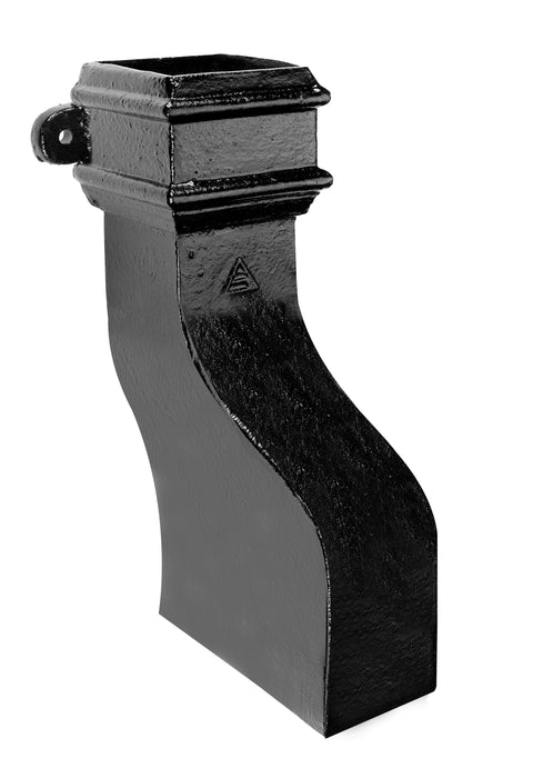 Alumasc Apex Heritage - Cast Iron Square Anti Splash Shoes (With Ears) - Aluminium Gutters Direct