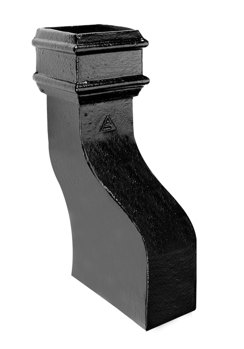 Alumasc Apex Heritage - Cast Iron Square Anti Splash Shoes (Without Ears) - Aluminium Gutters Direct
