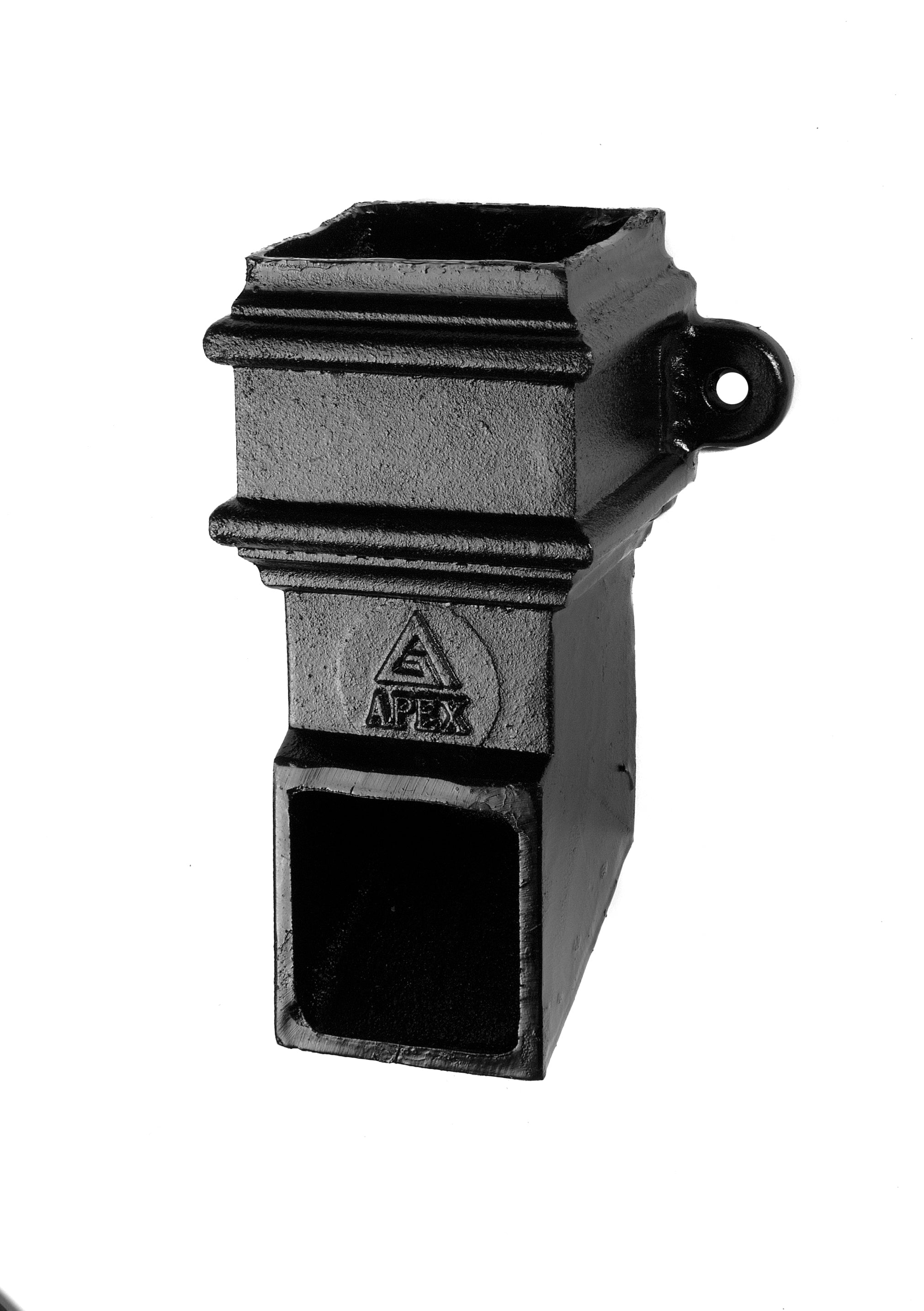 Alumasc Apex Heritage - Cast Iron Square Shoes (With Ears) - Aluminium Gutters Direct