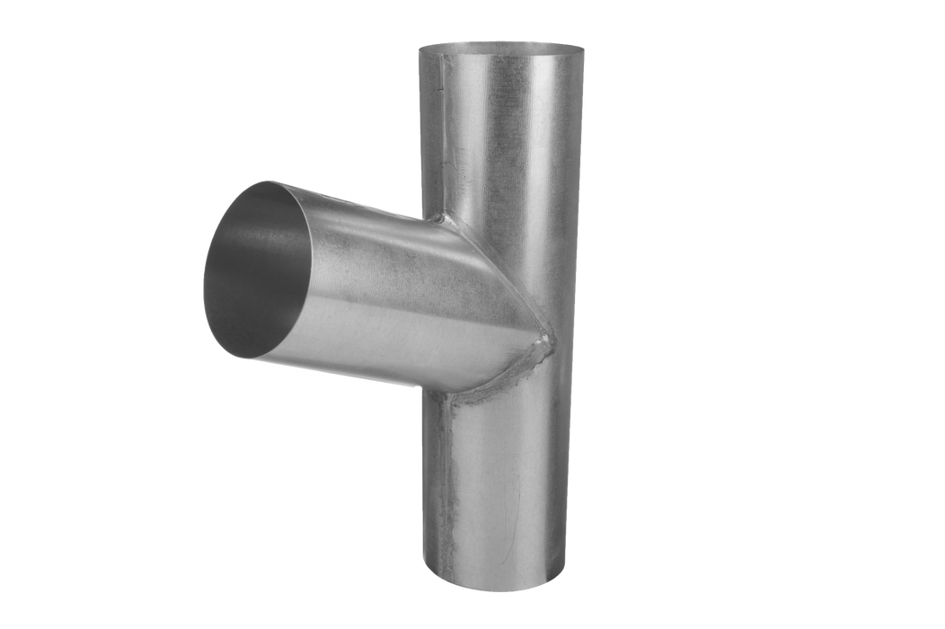 Alumasc Infinity Steel - Circular Guttering 72° Degree Branch - Aluminium Gutters Direct