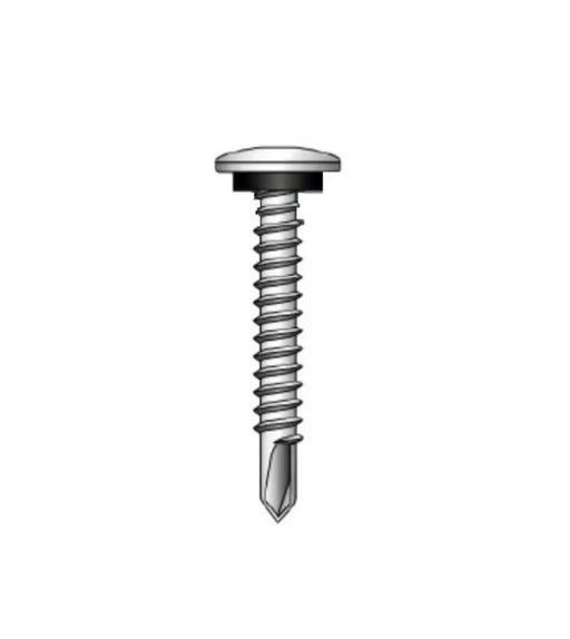 Alumasc Skyline 5.5 x 38mm Low Profile Stainless Steel PPC Screw x 100 - Aluminium Gutters Direct