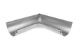 Alumasc Infinity Steel - Half Round 90° Internal Angles - Aluminium Gutters Direct