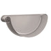 Lindab Galvanised Steel Left Hand Stop End (190mm) - Aluminium Gutters Direct
