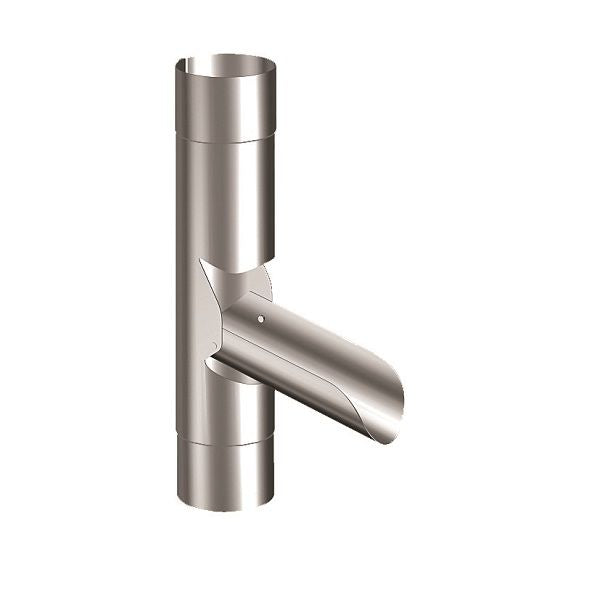 Lindab Galvanised Steel Adjustable Diverter (75mm - 100mm) - Aluminium Gutters Direct