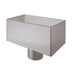 Lindab Galvanised Steel Large Rectangular Water Hopper (75mm - 100mm) - Aluminium Gutters Direct