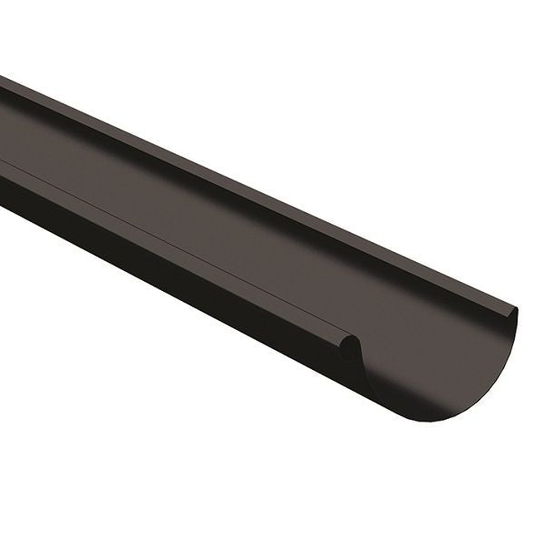 Lindab Painted Steel Half Round Gutter (100mm - 190mm) - Aluminium Gutters Direct