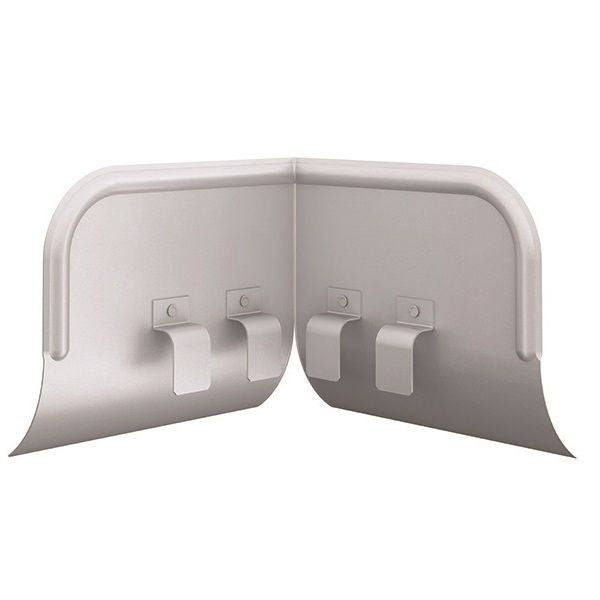 Lindab Painted Steel Corner Overflow Protector - Aluminium Gutters Direct