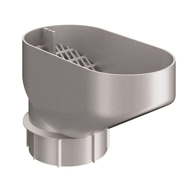 Lindab HD Polythene Drain Trap (HD Polythene) (100mm) - Aluminium Gutters Direct