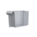 Lindab Painted Steel Left Hand Rectangular Stop End (140mm) - Aluminium Gutters Direct