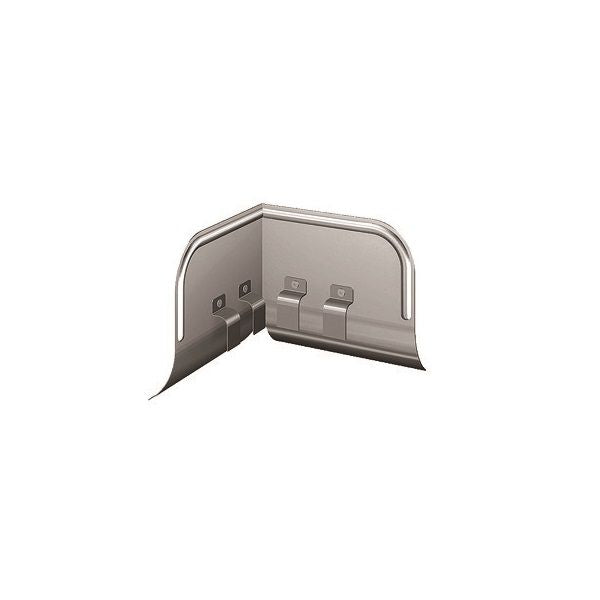 Lindab Galvanised Steel Corner Overflow Protector - Aluminium Gutters Direct
