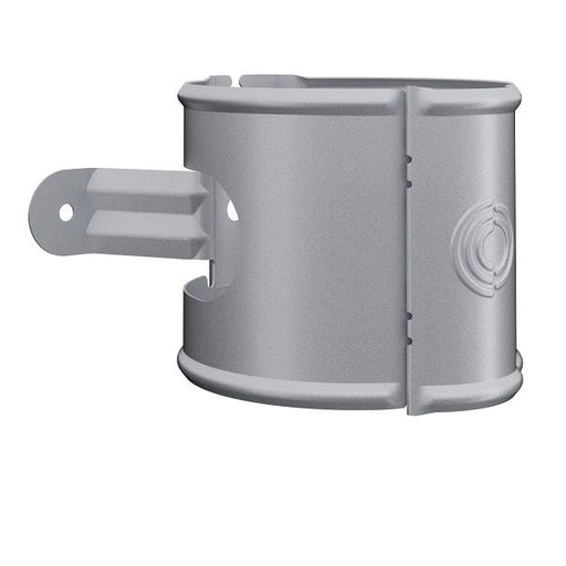 Lindab Galvanised Steel Universal Pipe Bracket (75mm - 100mm) - Aluminium Gutters Direct