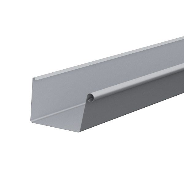 Lindab Painted Steel Rectangular Gutter (140mm) - Aluminium Gutters Direct