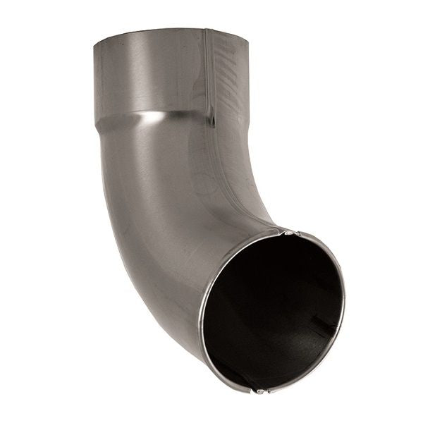 Lindab Galvanised Steel Pipe Shoe (75mm - 120mm) - Aluminium Gutters Direct